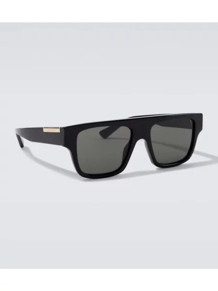 Ochelari de soare Gucci cu dungi negru