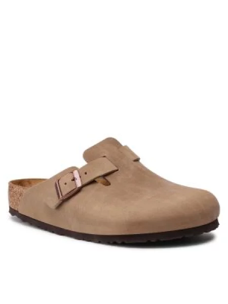 Natikače Birkenstock Boston Bs Tabacco Brown bež