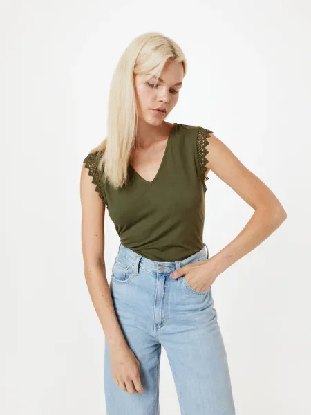 ABOUT YOU Tricou Caitlin' kaki