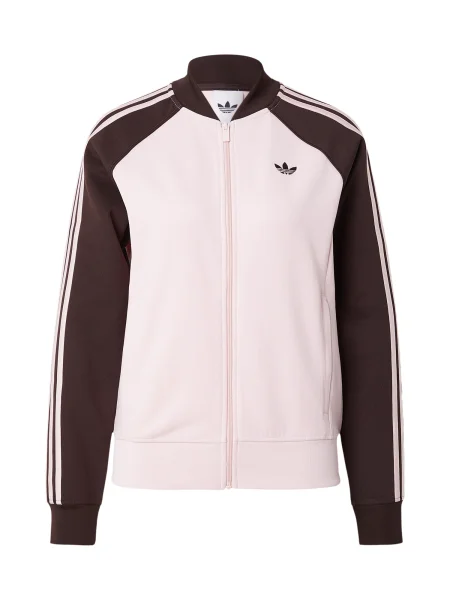 ADIDAS ORIGINALS Gornji dio trenirke SST TT čokolada / roza