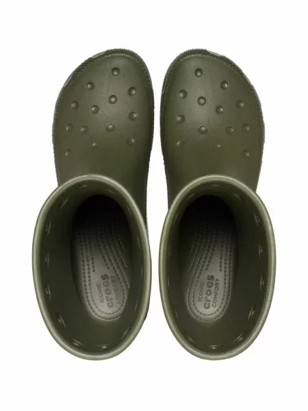 Резиновые сапоги Crocs хаки