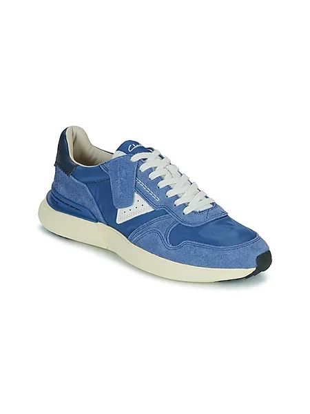 Superge Clarks s čipko modra