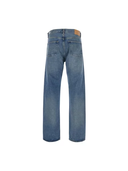 Jeansy straight leg Sunflower niebieskie