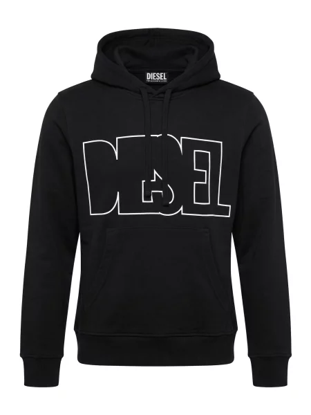 Geacă Diesel cu glugă negru