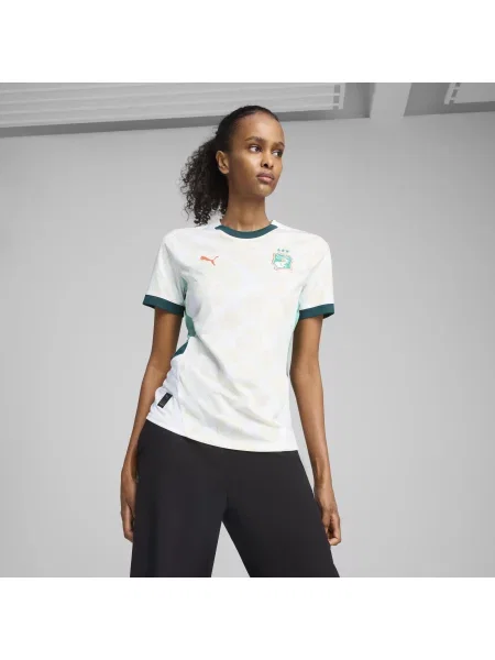 Koszulka wyjazdowa Wybrzeże Kości Słoniowej biała