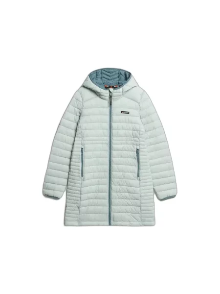 Kurtka z kapturem Superdry Fuji Lite Wave szara
