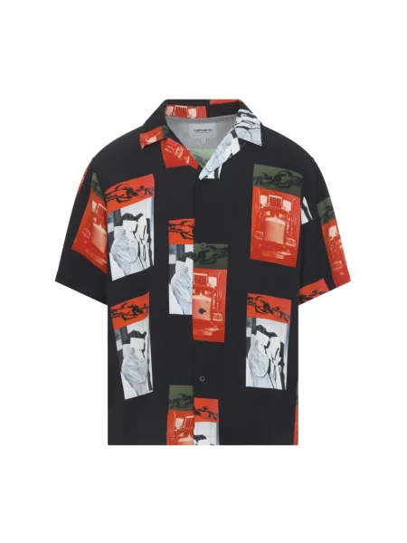 Carhartt Wip Koszule Mężczyzna Wielobarwność L Sean Hamilton Shirt