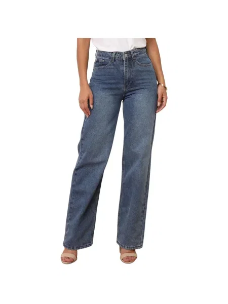 Blugi La Modeuse albastru