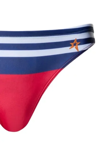Bikini Perfect Moment cu dungi roșu