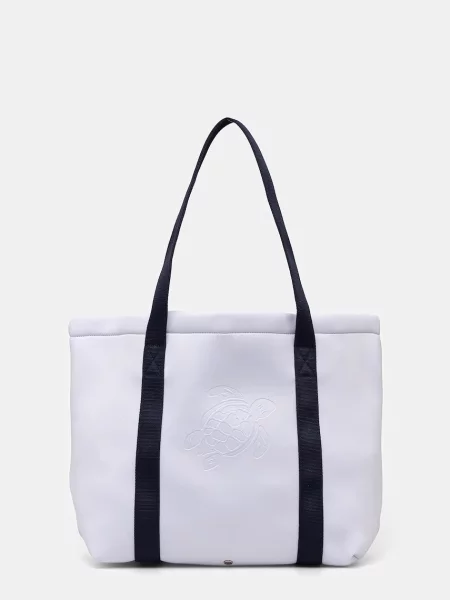 Vilebrequin torebka shopper BAGSIB biała