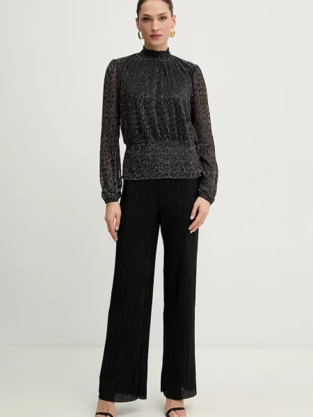 Блузка Morgan однотонна TOBITO чорний