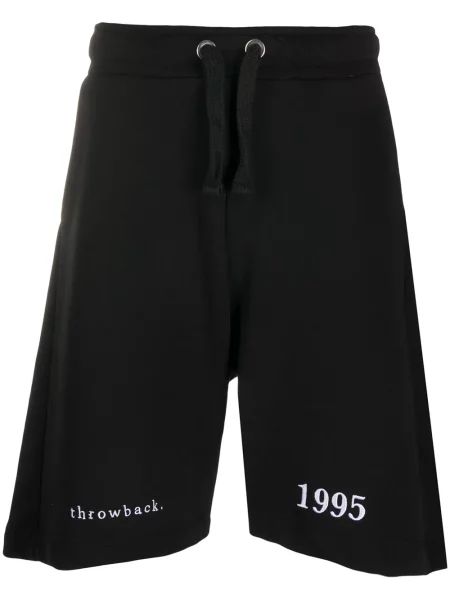 Šortky Throwback čierna