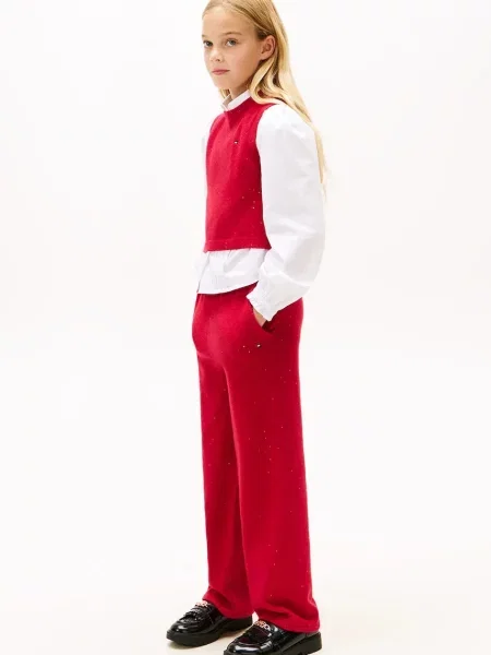 Tommy Hilfiger kalhoty červené