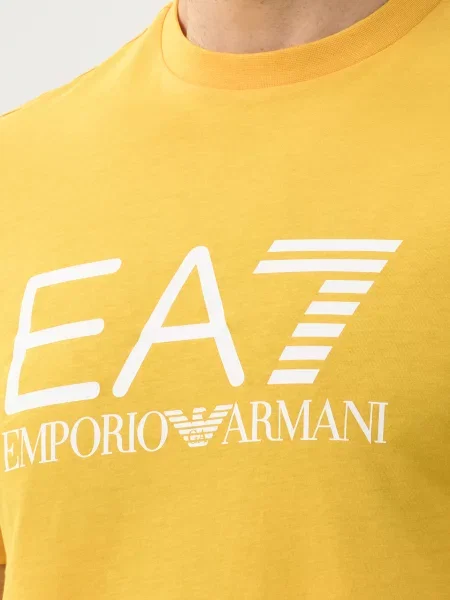 Футболка Ea7 Emporio Armani желтая
