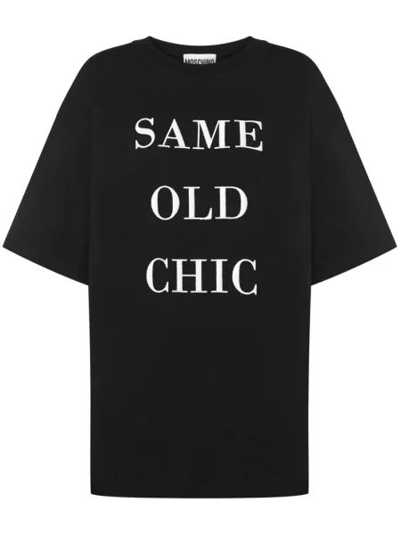Tricou Moschino cu imagine negru