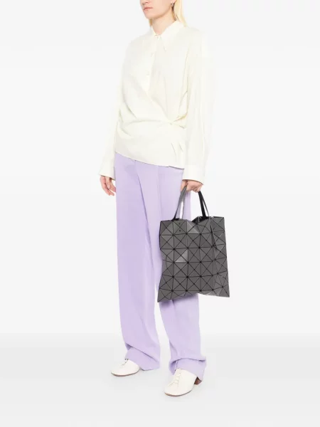 Шопинг чанта Bao Bao Issey Miyake сиво