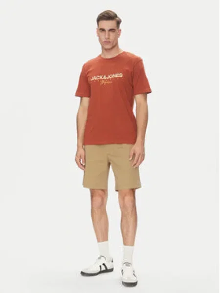 Jack&Jones Šortky z materiálu Jaiden béžová