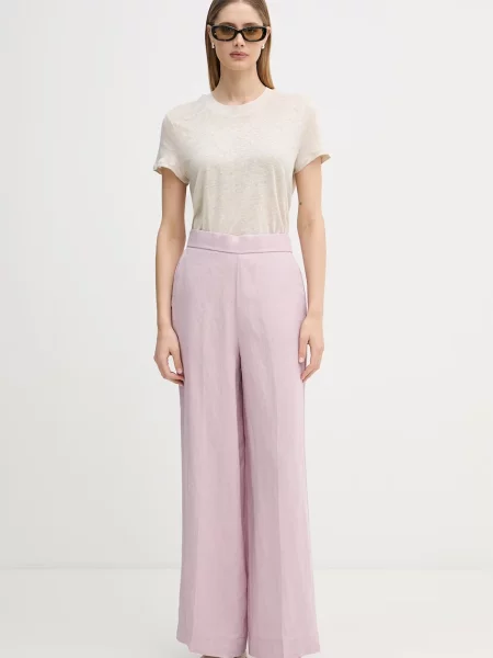 United Colors of Benetton футболка лляна