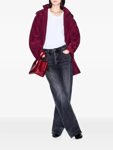 Blugi Armani Exchange cu 5 buzunare gri