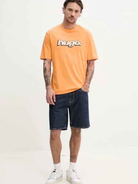 HUGO Blue tričko modré