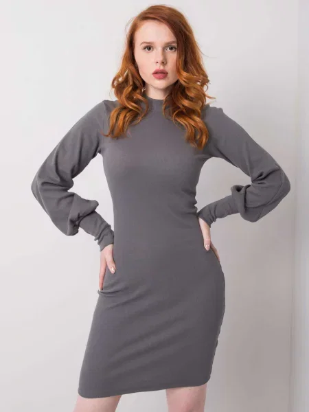 Rochie Fashionhunters de costum gri