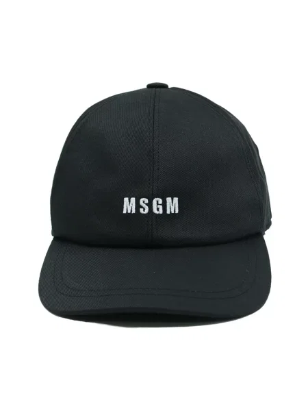 MSGM czapka z daszkiem czarny