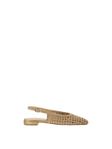 Balerinki Stuart Weitzman beżowe