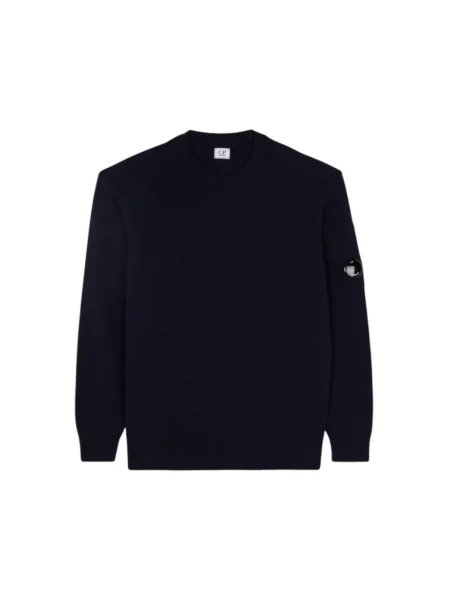 Sweter C.p. Company wełniany niebieski