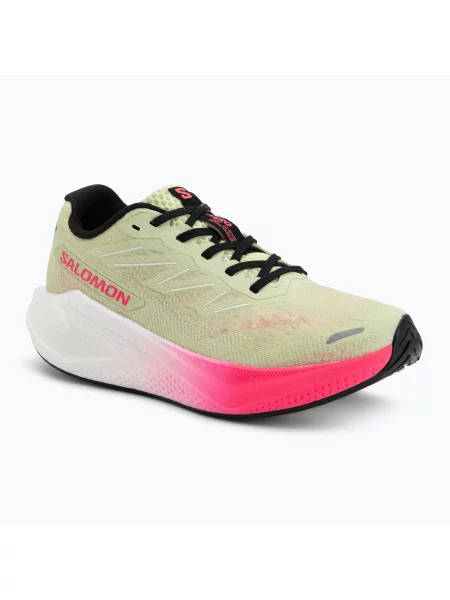 Încălțăminte de alergare pentru femei Salomon Aero Blaze 3 butterfly/white/knckout pink alb