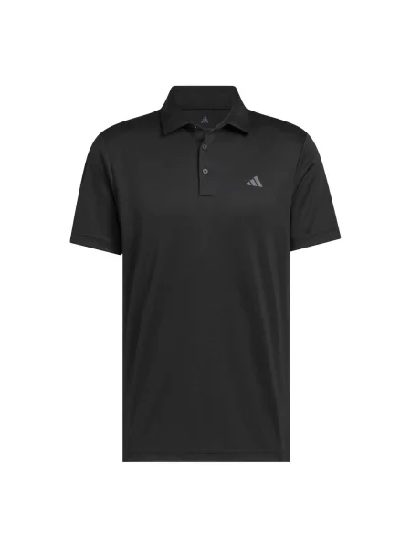 ADIDAS GOLF Funkcionalna majica temno siva črna