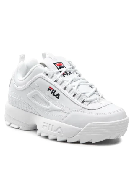 Sneakerși Fila Disruptor alb