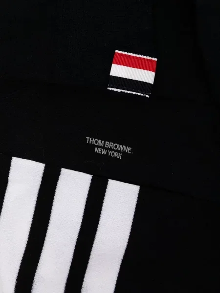 Dryžuotos kojines Thom Browne juoda