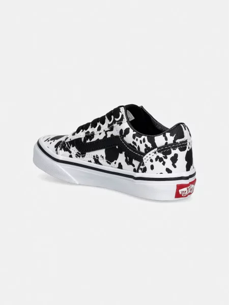 Vans Old Skool ниски кецове за деца бяло