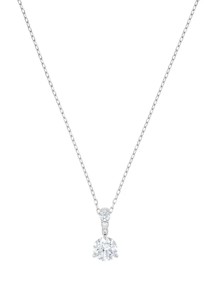 Palton Swarovski transparente argintiu