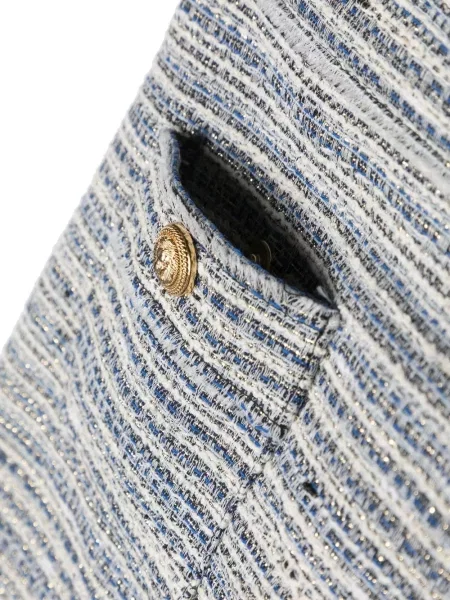 Spódnica mini dziecięca Balmain biała