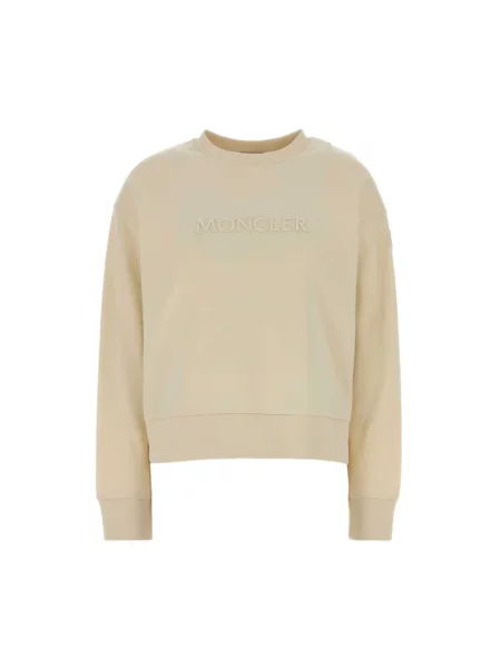 Bluza Moncler z autografem beżowa