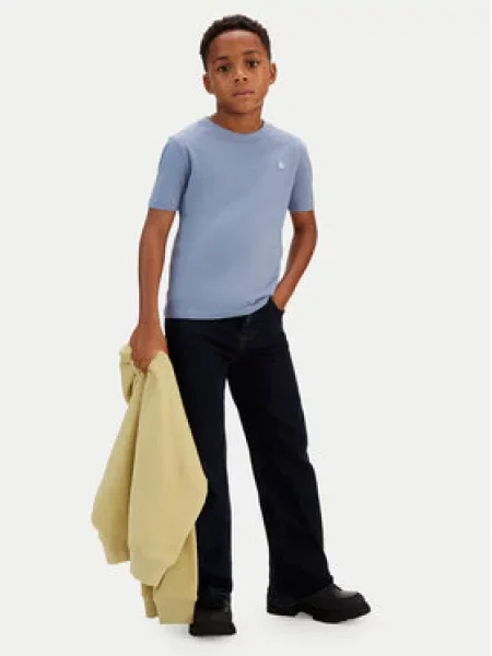 Dětské tričko Calvin Klein Jeans modré