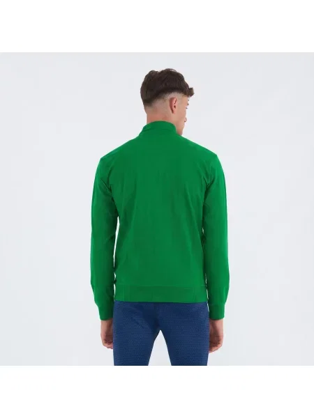 Unisex Bluza Z Zipperem Komfort Barret zielona