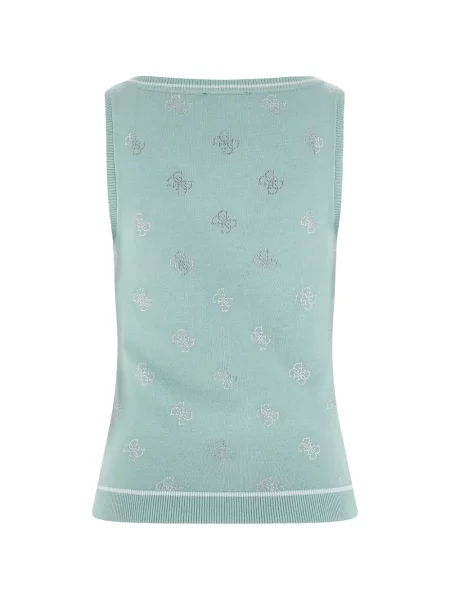 Stras top Guess verde