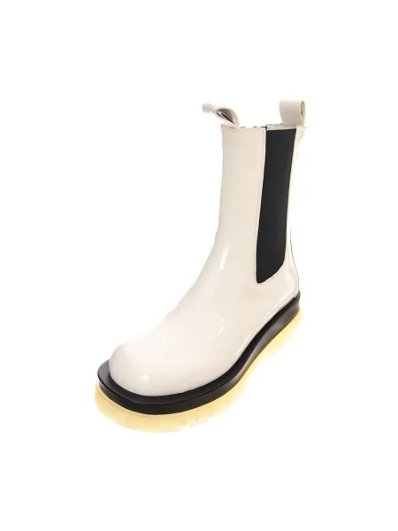 Sztyblety Jeffrey Campbell skórzane białe