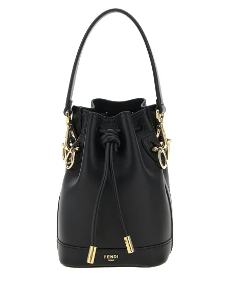 Geantă bucket Fendi Mon tresor negru