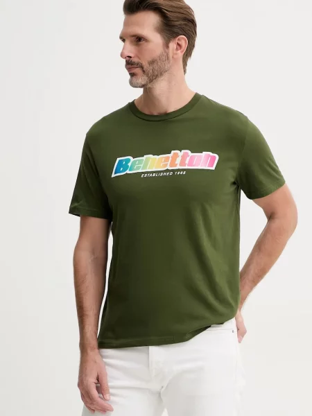 United Colors of Benetton tričko zelené