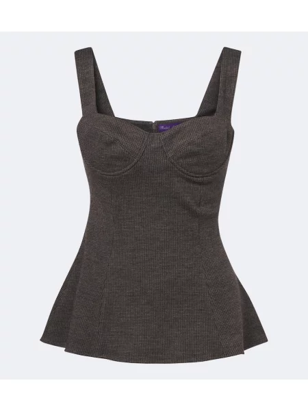 Top Ralph Lauren Collection de lână gri