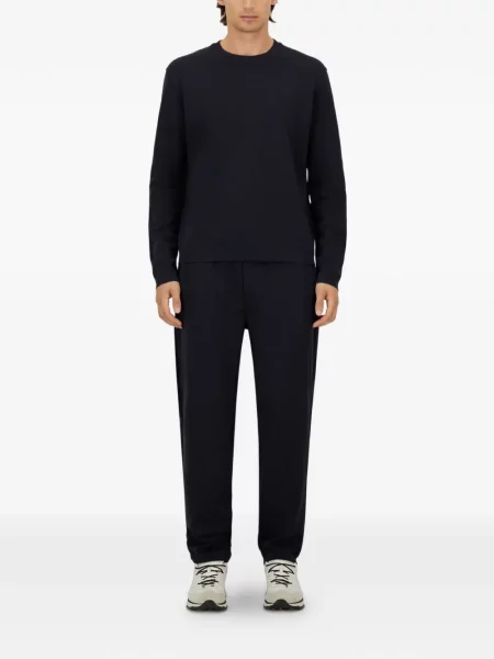 Pantaloni Herno alergare conici albastru
