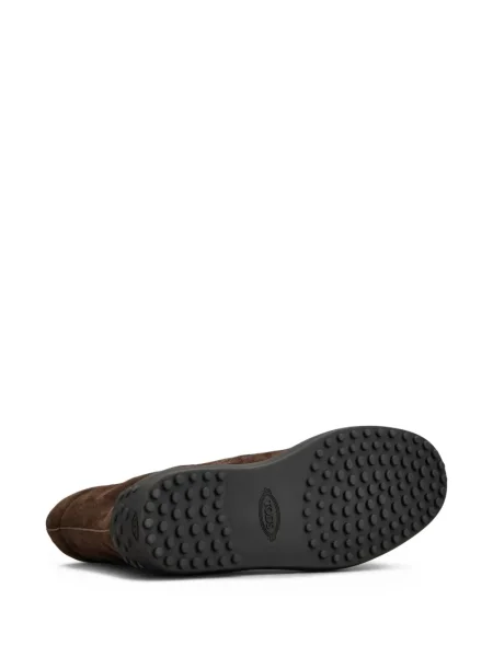 Botine Tod's din piele de căprioară maro
