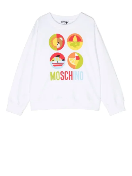Bluza dziecięca Moschino biała