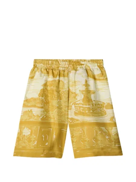 Szorty dziecięce Versace żółte