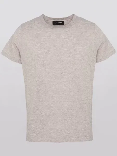 Tricou Yves Salomon din jerseu gri