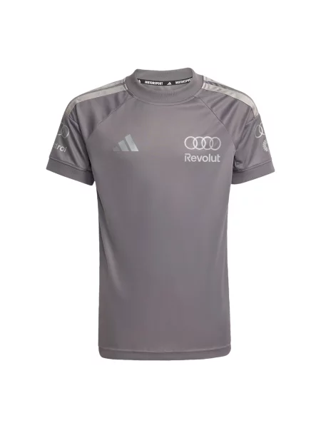 ADIDAS PERFORMANCE Tehnička sportska majica Audi Formula One Team Driver / srebrno siva