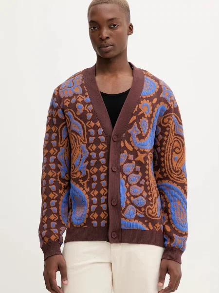 Жилетка Desigual MULTICOLOR кафяво